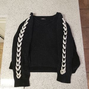 Knitted sweatshirt